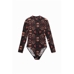 Body slim floral 100% Lyocell