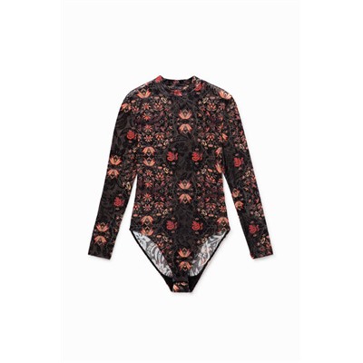 Body slim floral 100% Lyocell