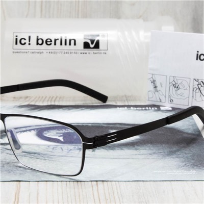 IB00005 - Оправа ic!Berlin Grimsel black + футляр