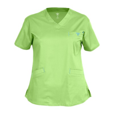 Med Couture Scrubs V-Neck Top