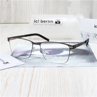 IB00032 - Оправа ic!Berlin T117 gun metal + футляр