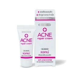 Точечный крем против акне Dr Somchai 3 гр/Dr Somchai ACNE Repair Cream 3gr