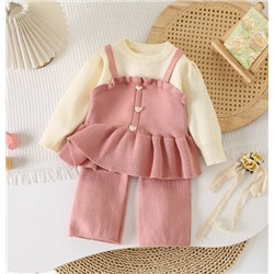 Вязанный костюмчик для девочек