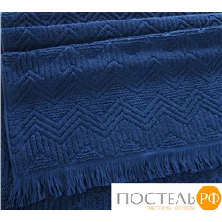 БврДн5090500 Бавария деним 50*90 махровое полотенце Г/К 500 г Махровые изделия Comfort Life