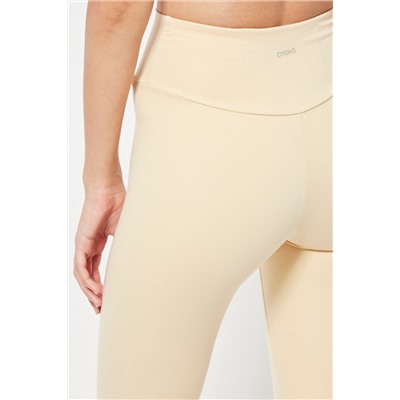 Leggings 7/8 cintura alta - Beige