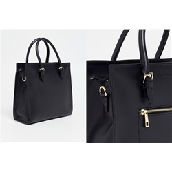 Bolso de piel Kira Negro