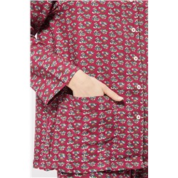 Camisa Burdeos y blanco