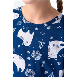 Туника оверсайз для девочки Happyfox