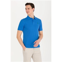Erkek Saks Basic Polo Yaka Tişört