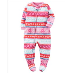 1-Piece Fleece PJs