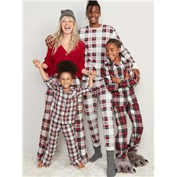 Printed Flannel Jogger Pajama Pants for Women