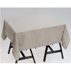 Скатерть жаккардовая Империя-п/вар. 150*200 см. с вытачным углом.Лен 50 %,хлопок 50%