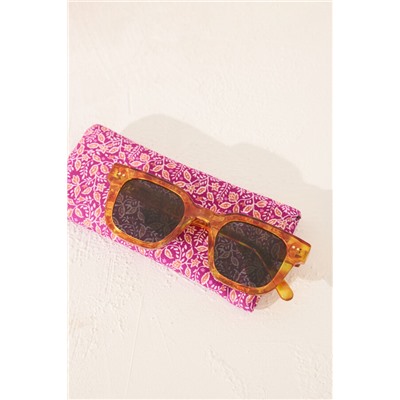 Gafas de sol con funda estampada