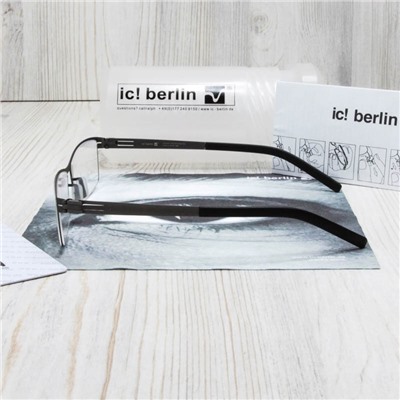 IB00001 - Оправа ic!Berlin Alwin C. gun metal &#43 футляр
