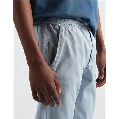 Slim Fit Chino Trousers, Men, Light Blue