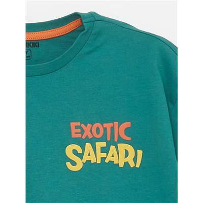 LC Waikiki Bisiklet Yaka Baskılı Kısa Kollu Erkek Çocuk Pijama Takımı, LCW Kids                                            
                                            Bisiklet Yaka Baskılı Kısa Kollu Erkek Çocuk Pijama Takımı