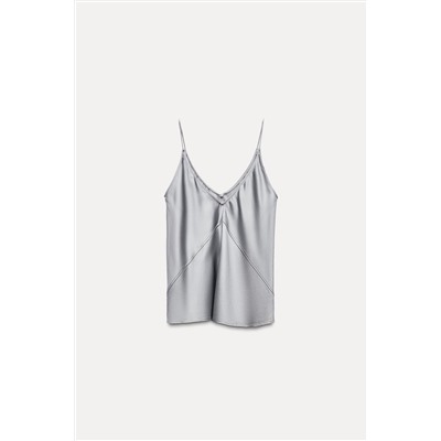 ZW COLLECTION SATIN CAMISOLE TOP