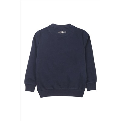 Sudadera Justin Azul marino