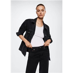 Cazadora vaquera oversize -  Mujer | MANGO OUTLET Melilla