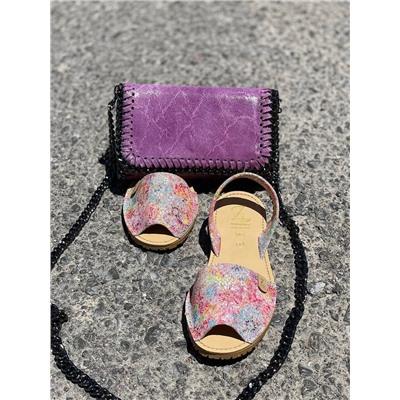 AB.Zapatos · 3207PC · clavel multicolor+Pelle CANDELA ЛАВАНДА