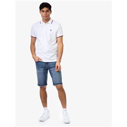 TIPPED OTTOMAN PIQUE POLO SHIRT
