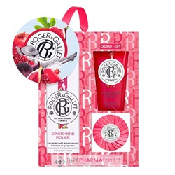 Roger & Gallet Gingembre Rouge - Coffret Eau Parfumée + Gel Douche & Savon OFFERTS