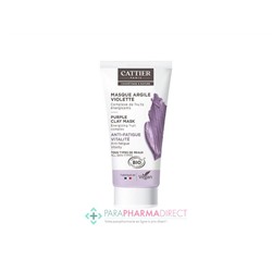Cattier Argile Violette Masque Complexe de Fruits Énergisant Bio 30ml