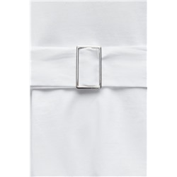 COTTON T-SHIRT WITH BELT