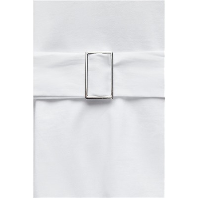 COTTON T-SHIRT WITH BELT