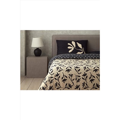 English Home Vinette Dijital Baskılı Soft Cotton Çift Kişilik Nevresim Seti 200x220 Cm Bej TYCSYSO7FN169656212079919