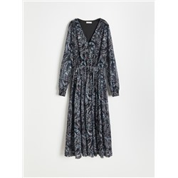 Gemustertes kleid