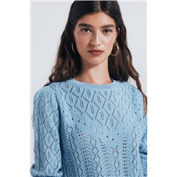 Jersey punto pointelle