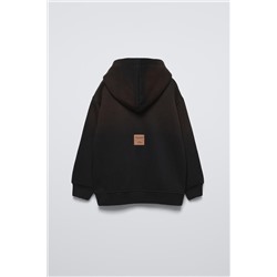 FADED-EFFECT HOODIE