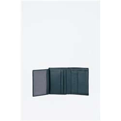 Cartera de piel Chief Índigo