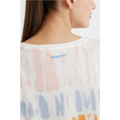 Camiseta manga corta tie-dye