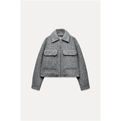 SHORT BOUCLÉ JACKET