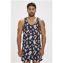 Bad Bear, Bling Erkek Kolsuz Tshirt - Siyah