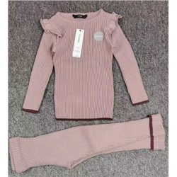 Трикотажный теплый костюм на осень и зиму