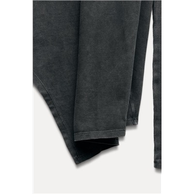 HEAVY COTTON PLEATED T-SHIRT
