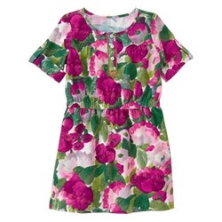 Corduroy Floral Dress