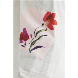 Camisa patch flores