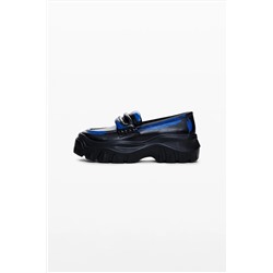 Mocasines chunky cuero