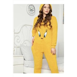 butik ync Tweety Kadın Tulum Polar T1520