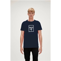 Bad Bear, Pass Me T-shirt Lacivert Baskılı Erkek Tişört
