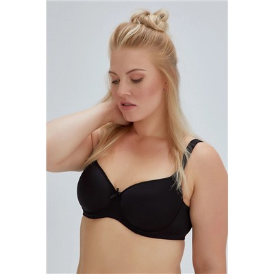 Dagi Kadın Siyah Angel Toparlayıcı Kulaklı Boş Cup Tek Sütyen B0169042