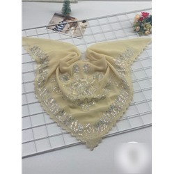Платок женский с блестящим декором (90*90 см.) арт. 269053