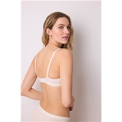 Sujetador push up GORGEOUS algodón marfil