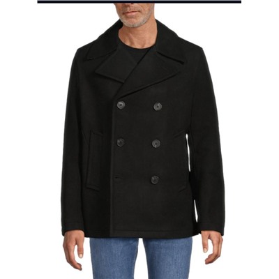 Michael Kors Birmingham Wool Blend Peacoat