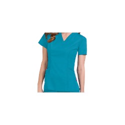 Peaches Scrubs Paige V-Neck Top