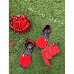AB.Zapatos · 966 · Rojo+AB.Z · Pelle · Bary ser (650) Fuego+CINTURON Ab.Zapatos (140) · rojo АКЦИЯ